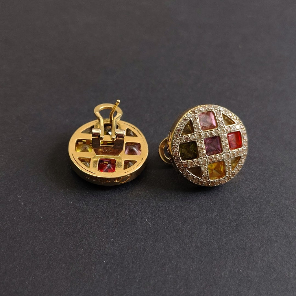 ARETES PAR ORO 14 K 12,40 GRMS (SEMINUEVO)