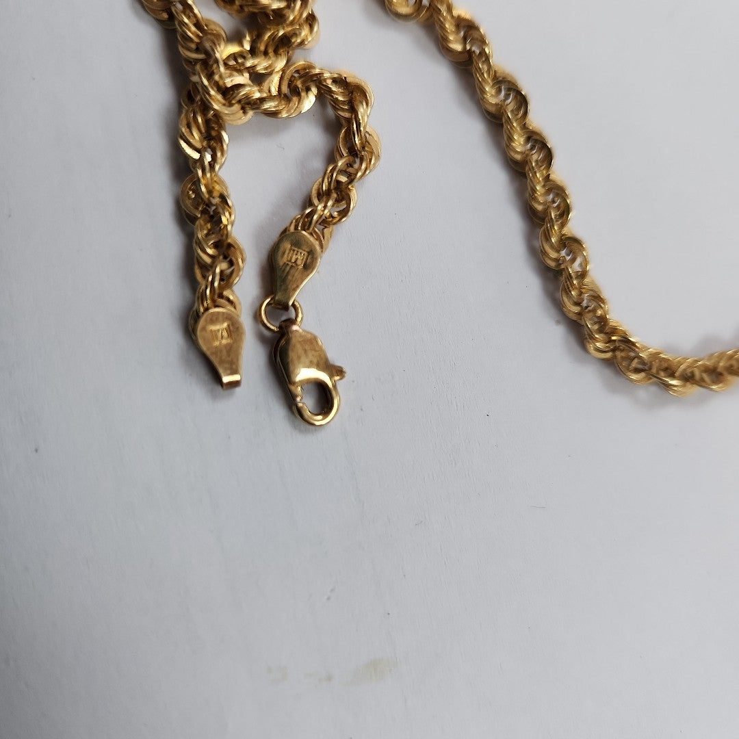 CADENA ORO 14 K 8.8 GRMS (SEMINUEVO)