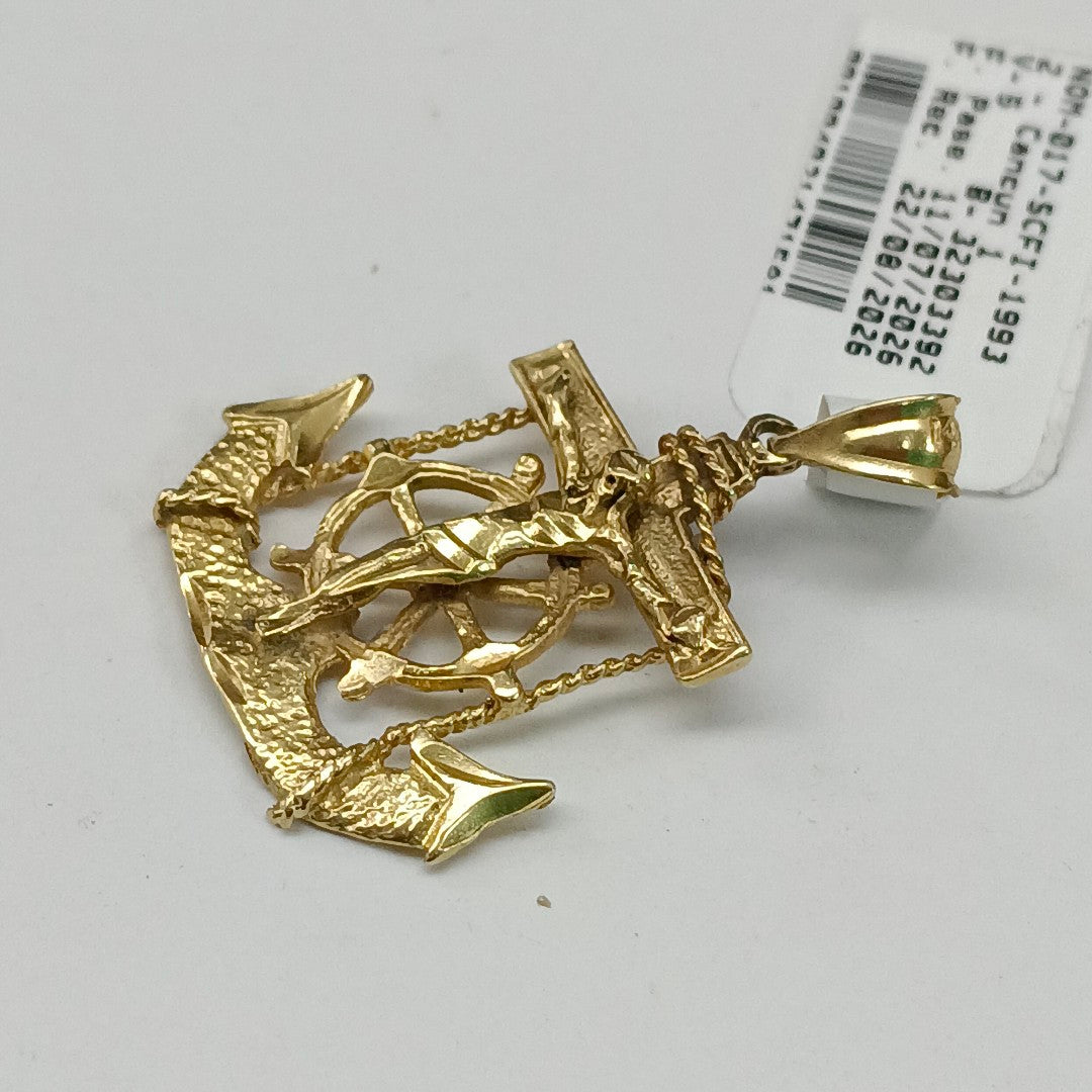 CRISTO OLIMPICO ORO 14 K 4,20 GRMS (SEMINUEVO)