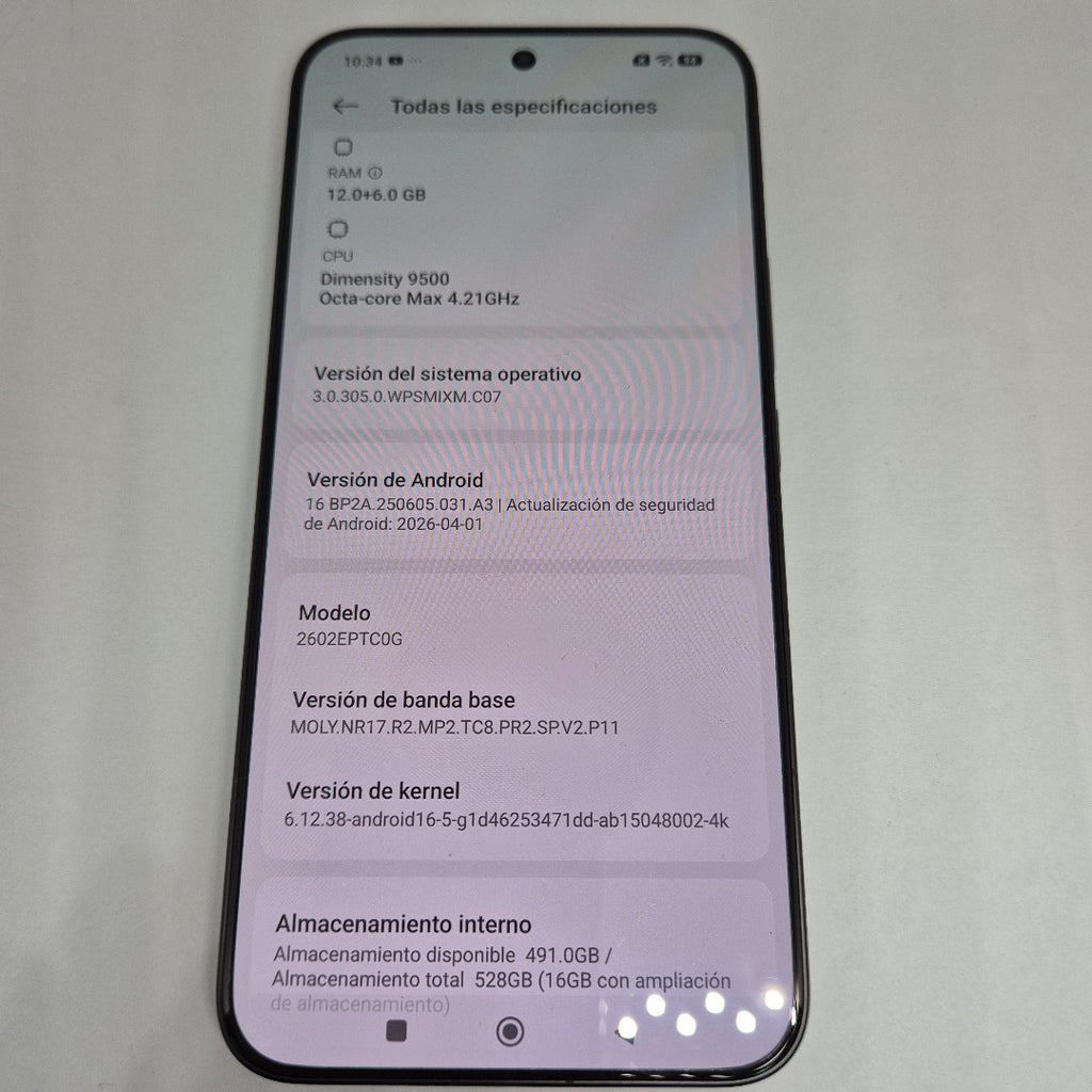 CELULAR XIAOMI 17T PRO 2602EPTC0G (2026) 512 GB 12 GB RAM (SEMINUEVO)