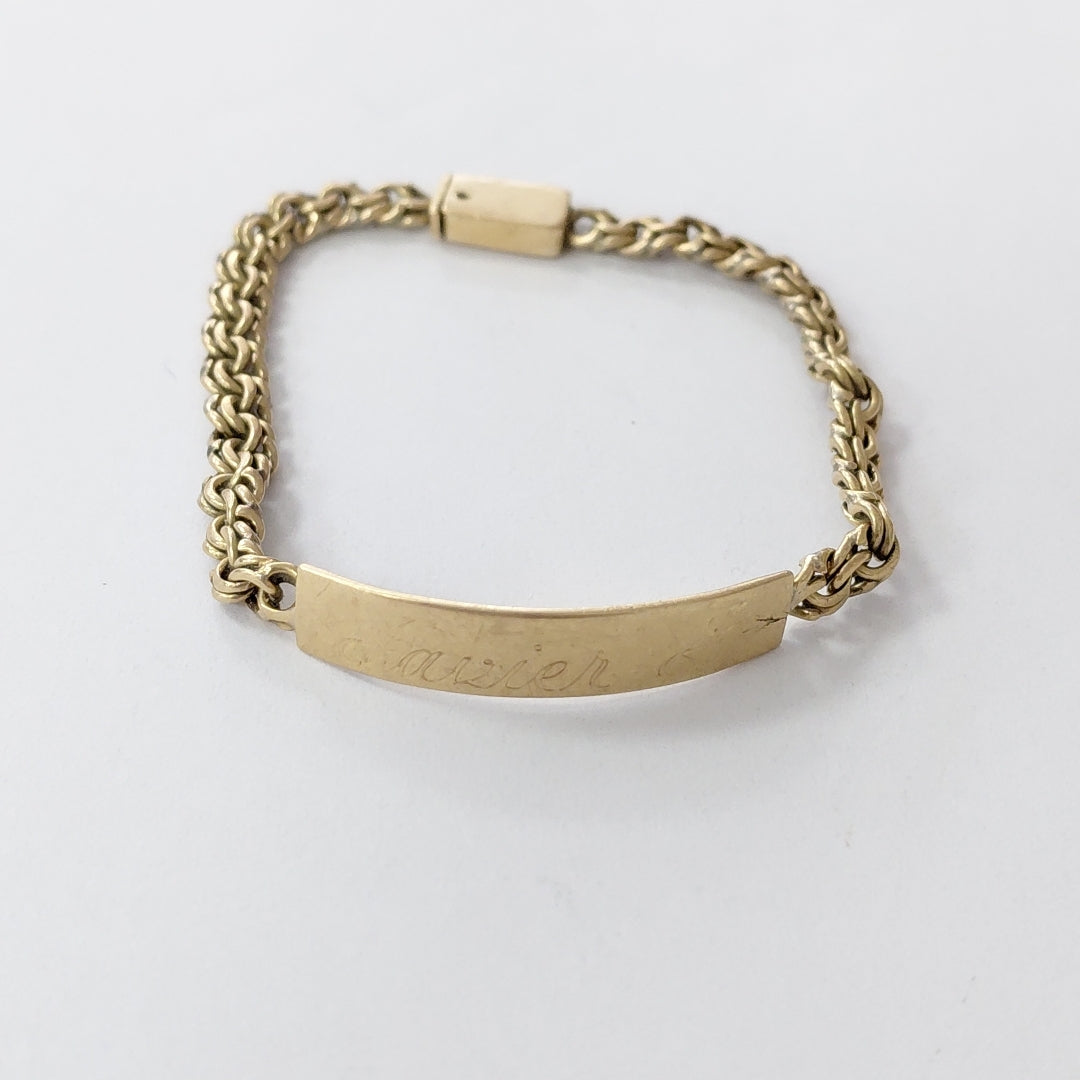 ESCLAVA ORO 14 K 5,60 GRMS (SEMINUEVO)