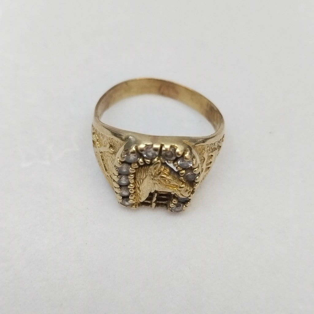 ANILLO ORO 10 K 5,10 GRMS (SEMINUEVO)