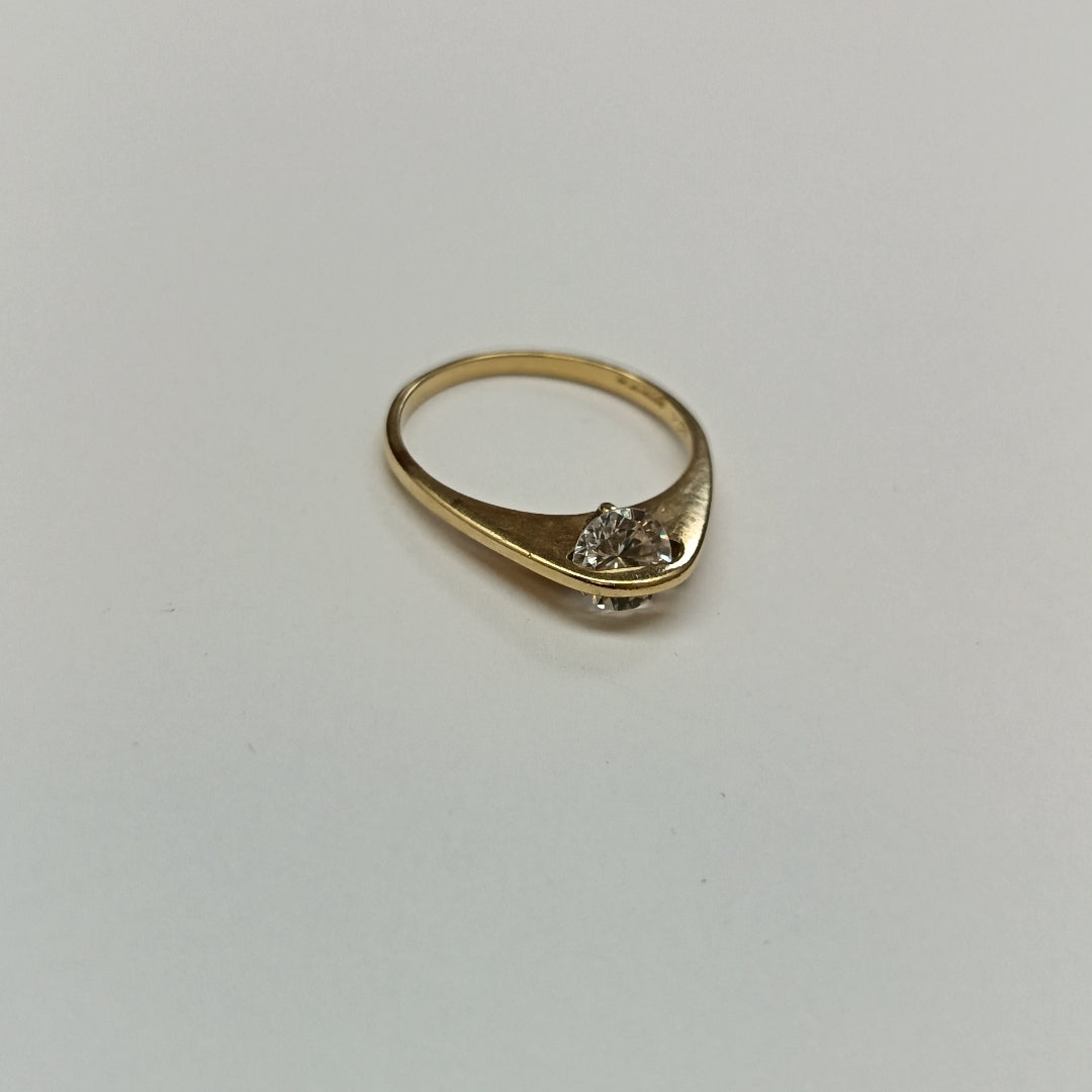 SOLITARIO ORO 14 K 2,50 GRMS (SEMINUEVO)