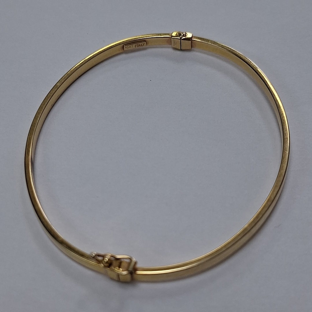 PULSERA RIGIDA ORO 10 K 2.9 GRMS (SEMINUEVO)