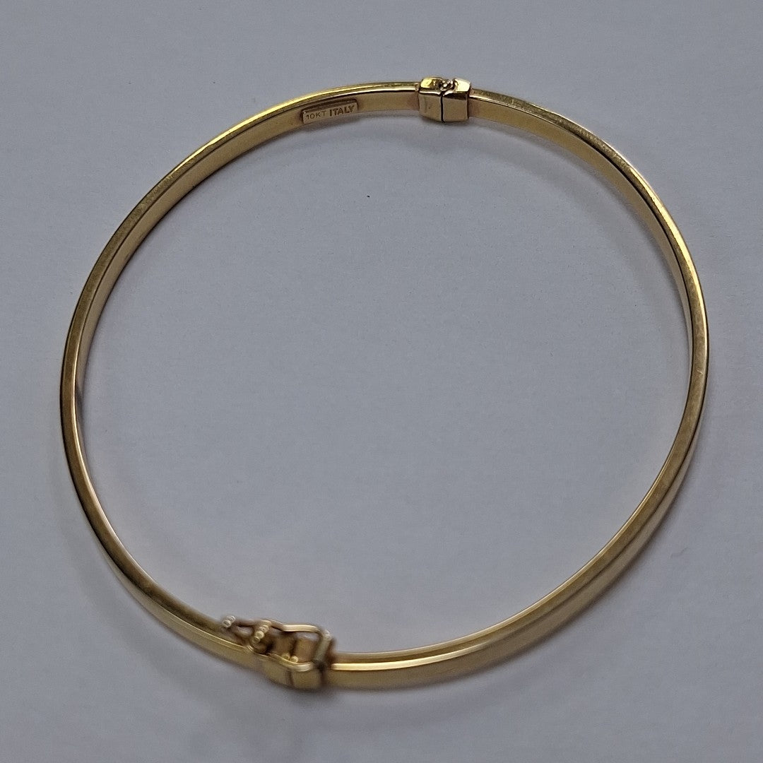 PULSERA RIGIDA ORO 10 K 2.9 GRMS (SEMINUEVO)