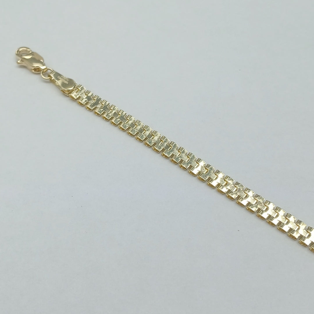 PULSERA ESPECIAL 14K 18 CM 4 GR (NUEVO)