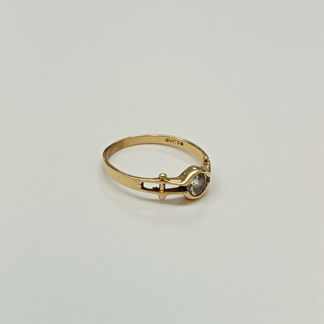 SOLITARIO ORO 14 K 2,00 GRMS (SEMINUEVO)