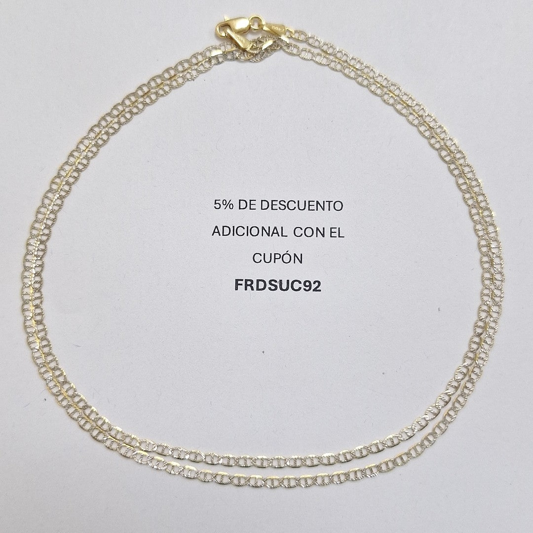 CADENA MARINERO 10K 60 CM 3 GR (NUEVO)