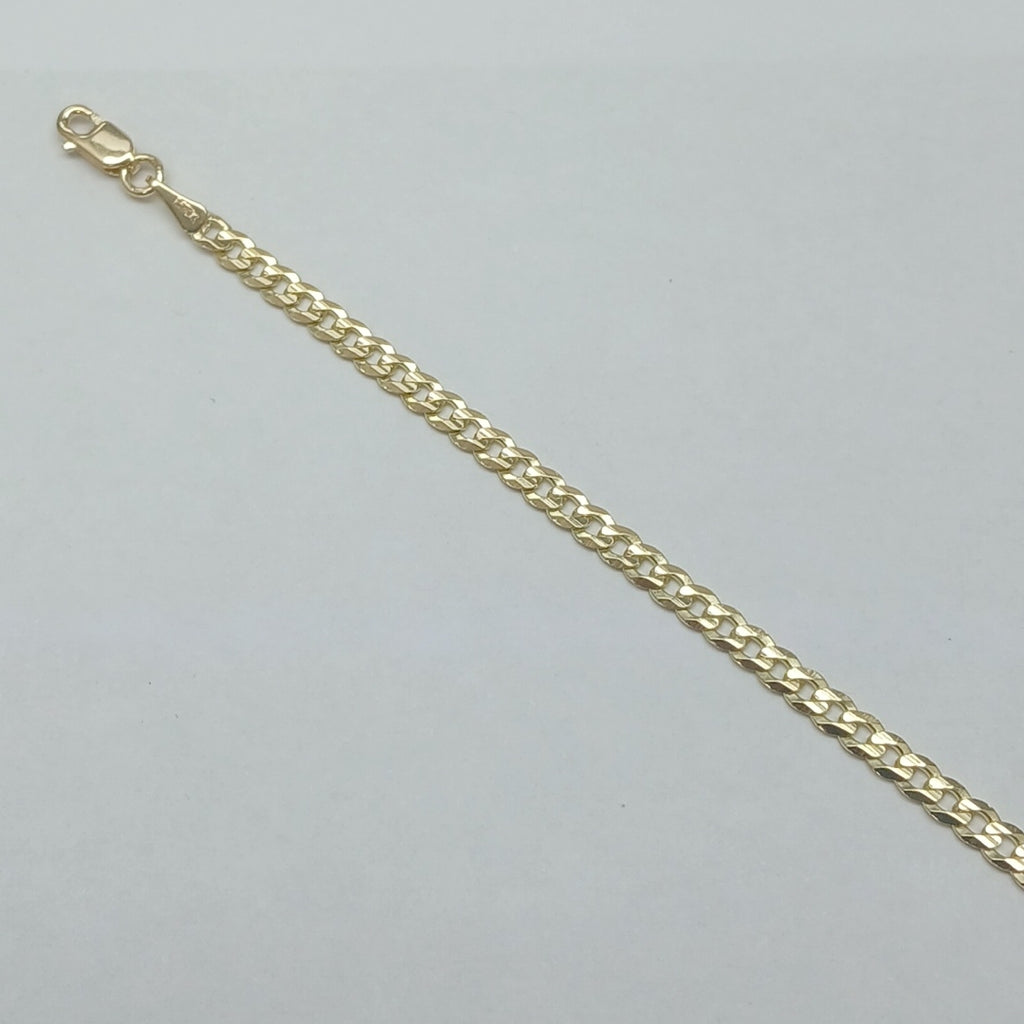 PULSERA BARBADA 14K 18 CM 3.2 GR (NUEVO)