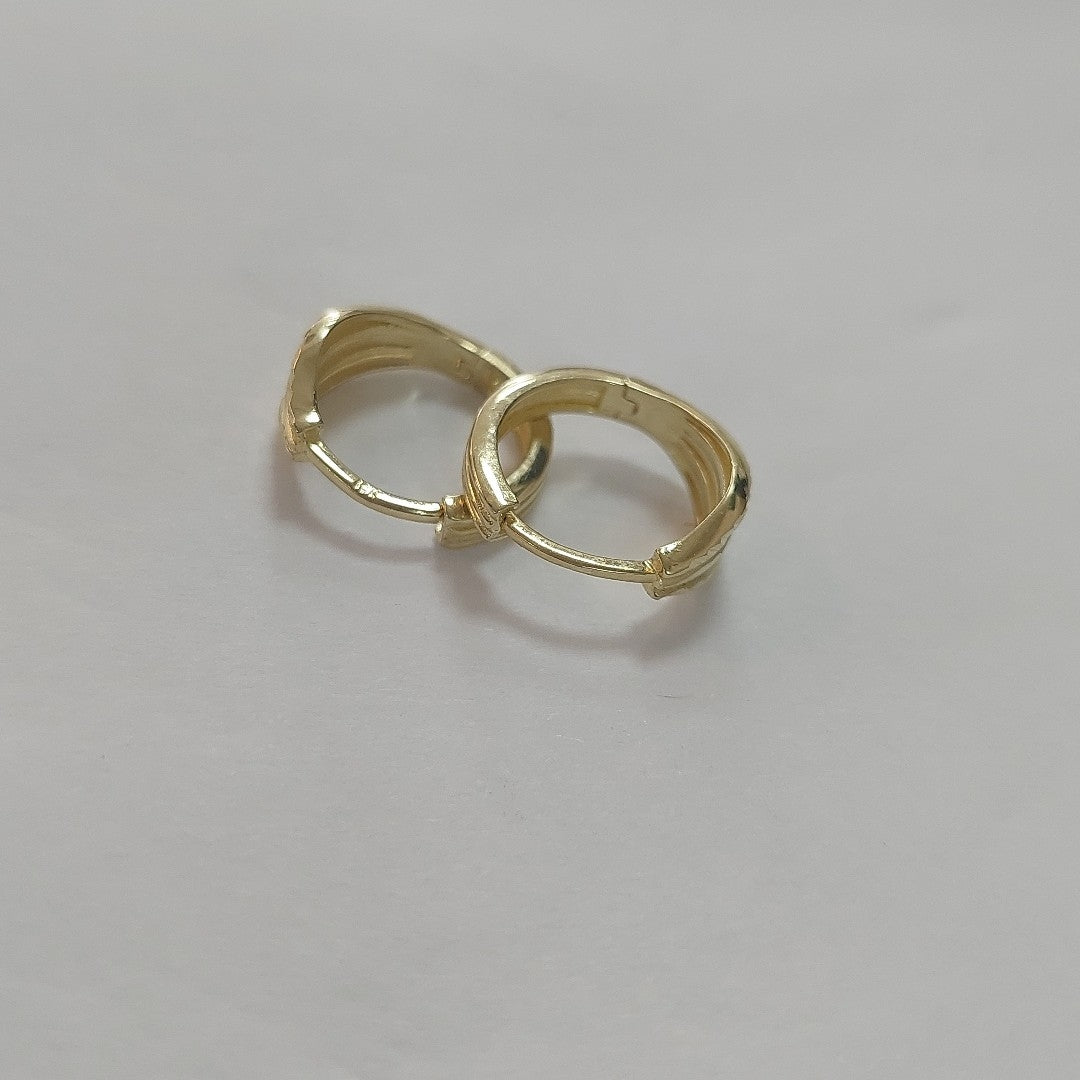 ARETES ARRACADAS 10K 2.4 GR (NUEVO)