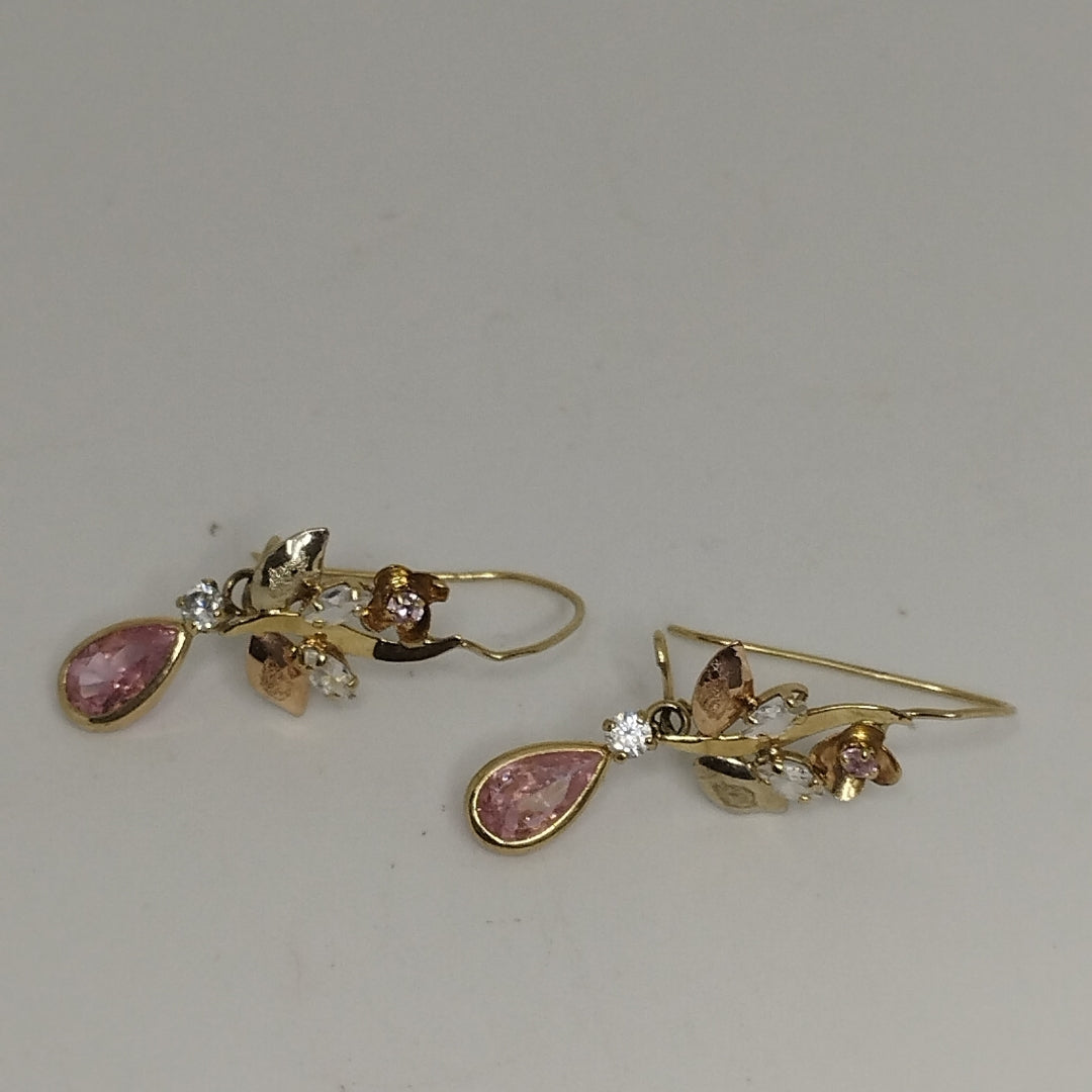 ARETES PAR ORO 10 K 1.8 GRMS (SEMINUEVO)