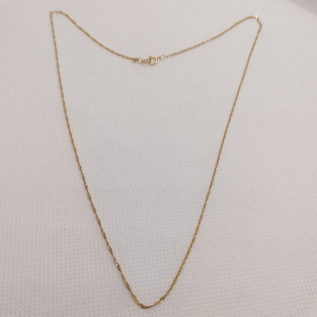 CADENA ORO 8 K 0,70 GRMS (SEMINUEVO)