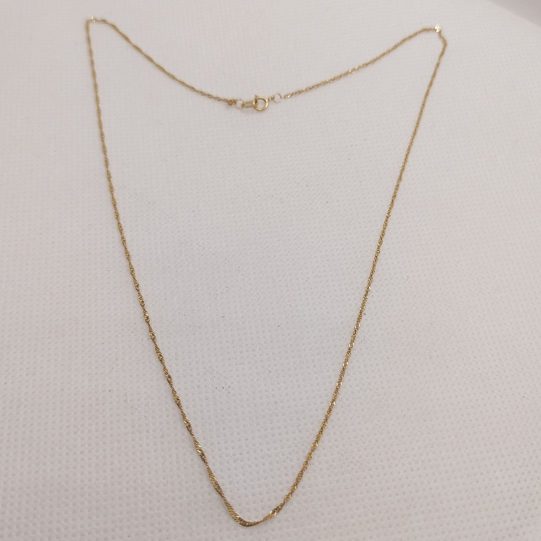 CADENA ORO 8 K 0,70 GRMS (SEMINUEVO)