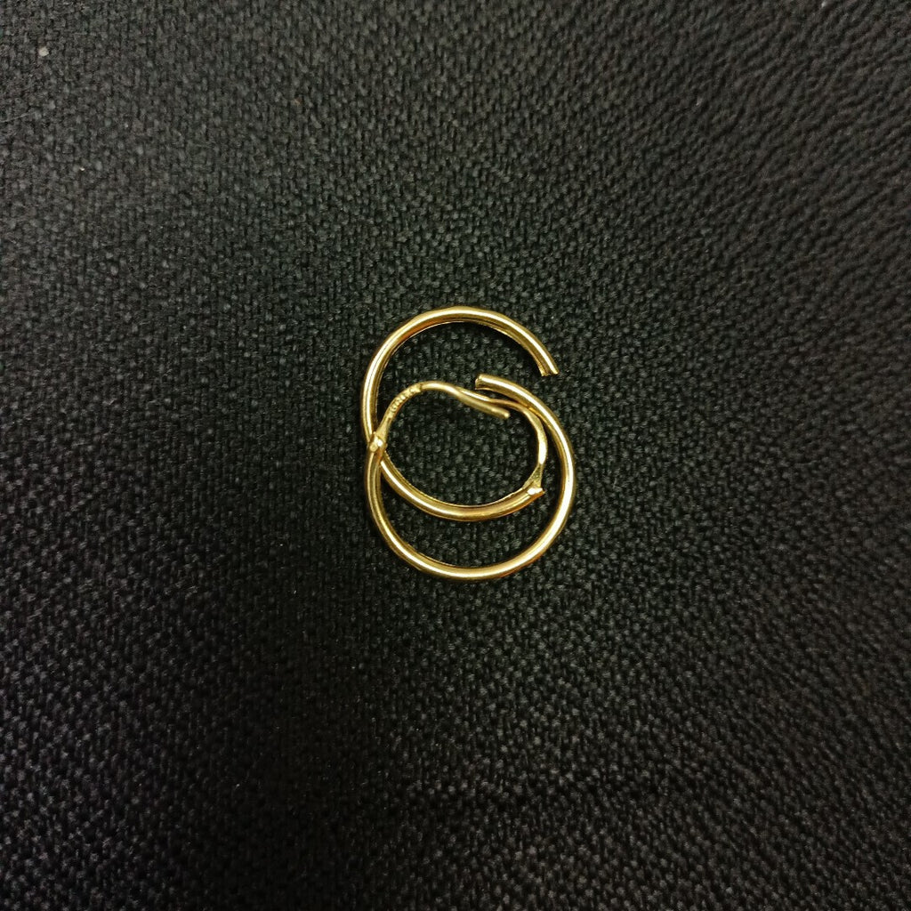 ARRACADAS PAR ORO 10 K 0.6 GRMS (SEMINUEVO)