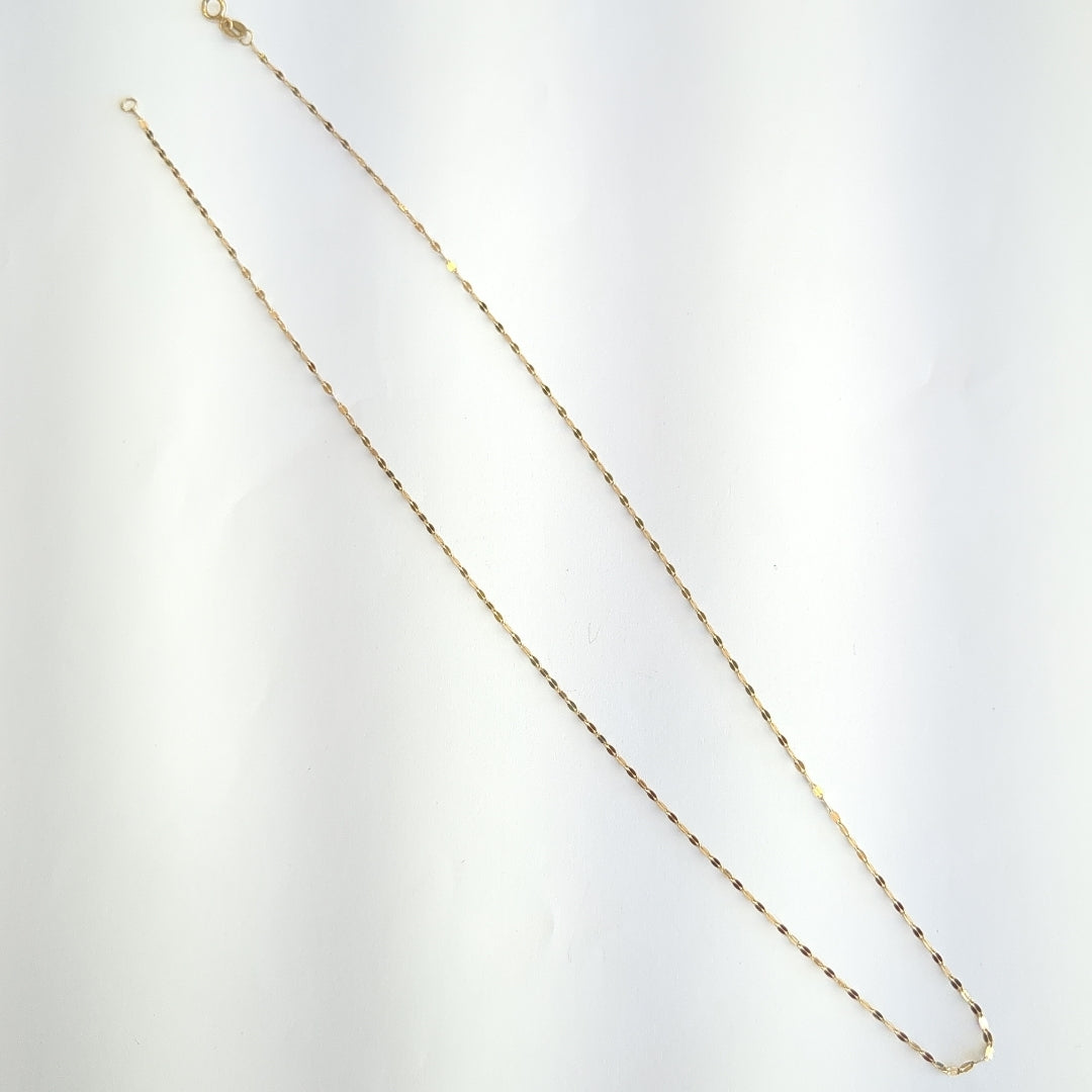 CADENA ORO 14 K 0.8 GRMS (SEMINUEVO)