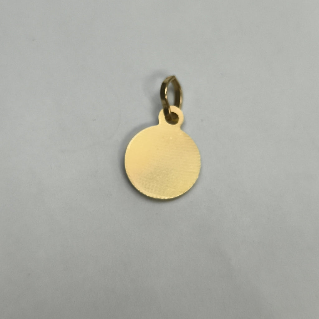 MEDALLA RELIGIOSA ORO 10 K 0.8 GRMS (SEMINUEVO)