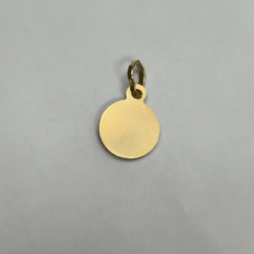 MEDALLA RELIGIOSA ORO 10 K 0.8 GRMS (SEMINUEVO)