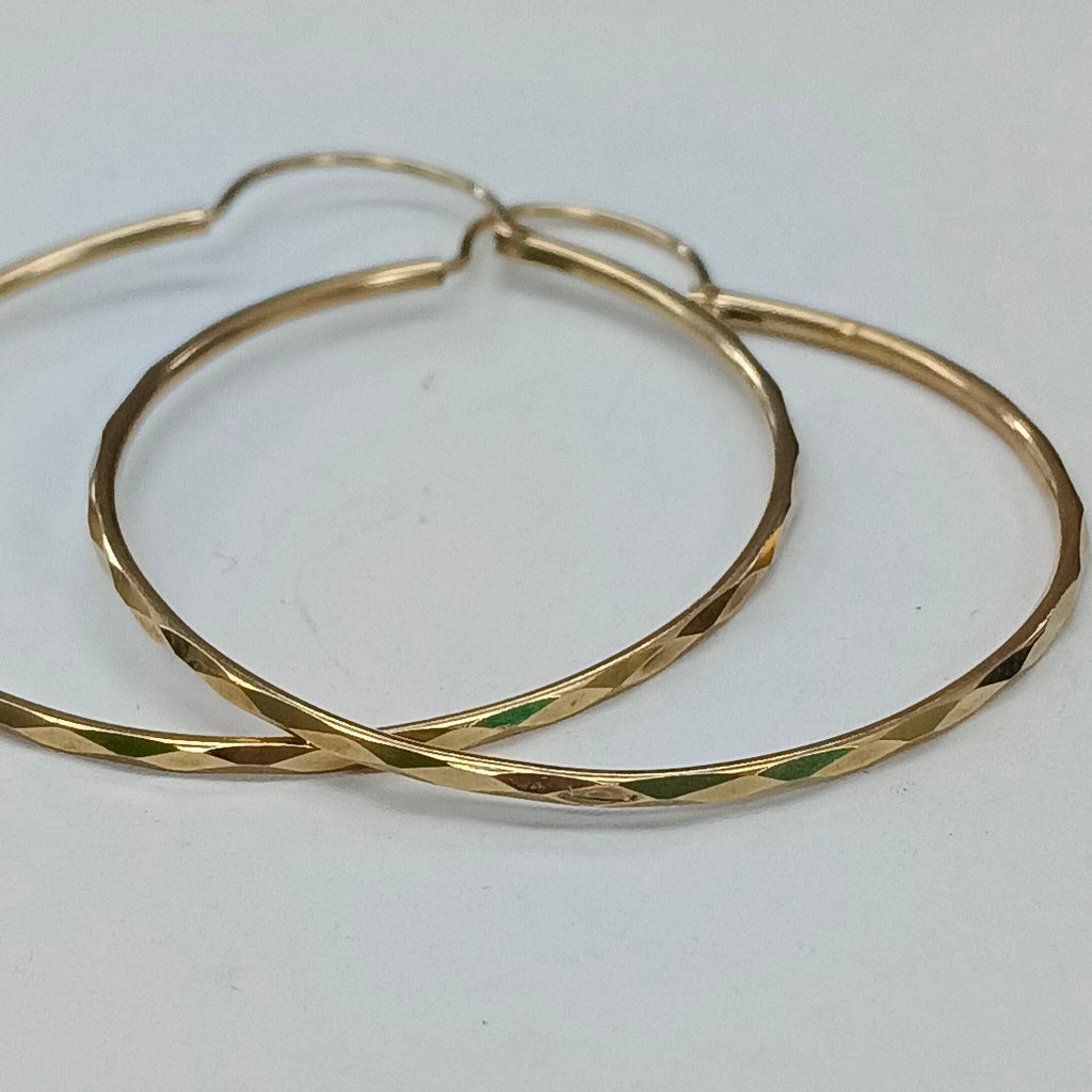 ARRACADAS PAR ORO 10 K 3 GRMS (SEMINUEVO)