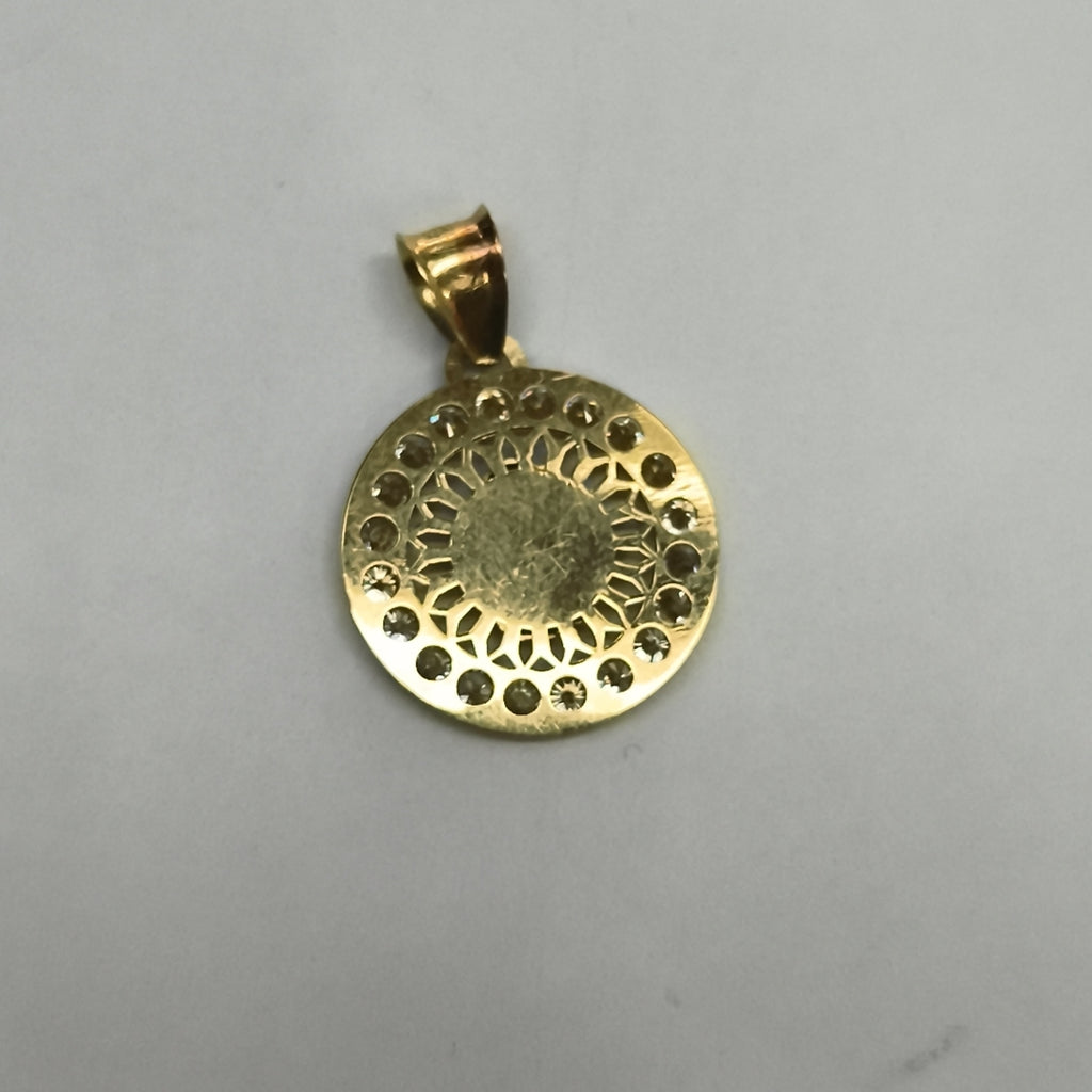 MEDALLA RELIGIOSA ORO 10 K 1 GRMS (SEMINUEVO)