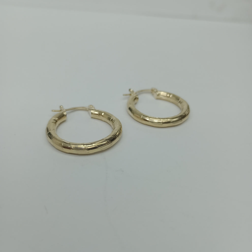 ARETES ARRACADAS 14K 2.6 GR (NUEVO)