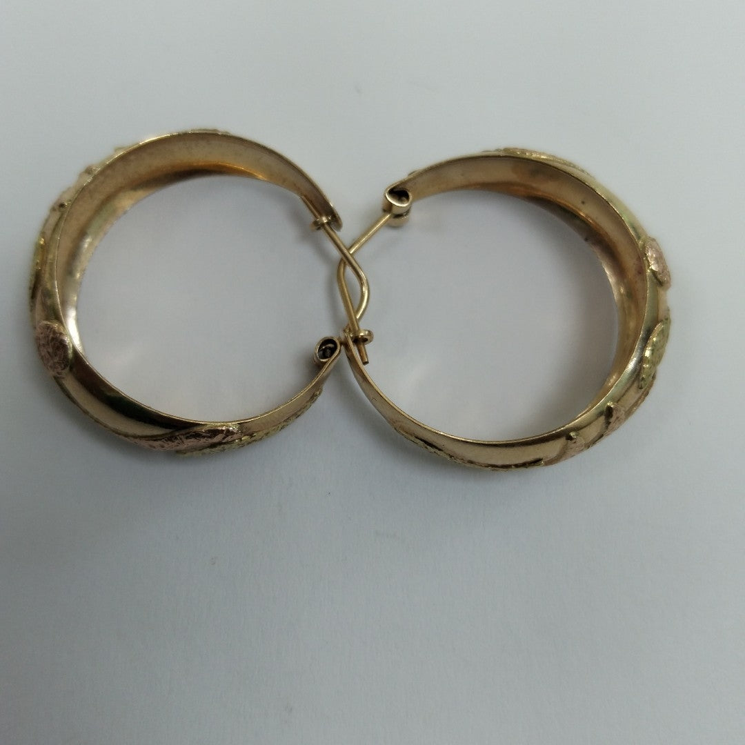 ARRACADAS PAR ORO 14 K 7 GRMS (SEMINUEVO)