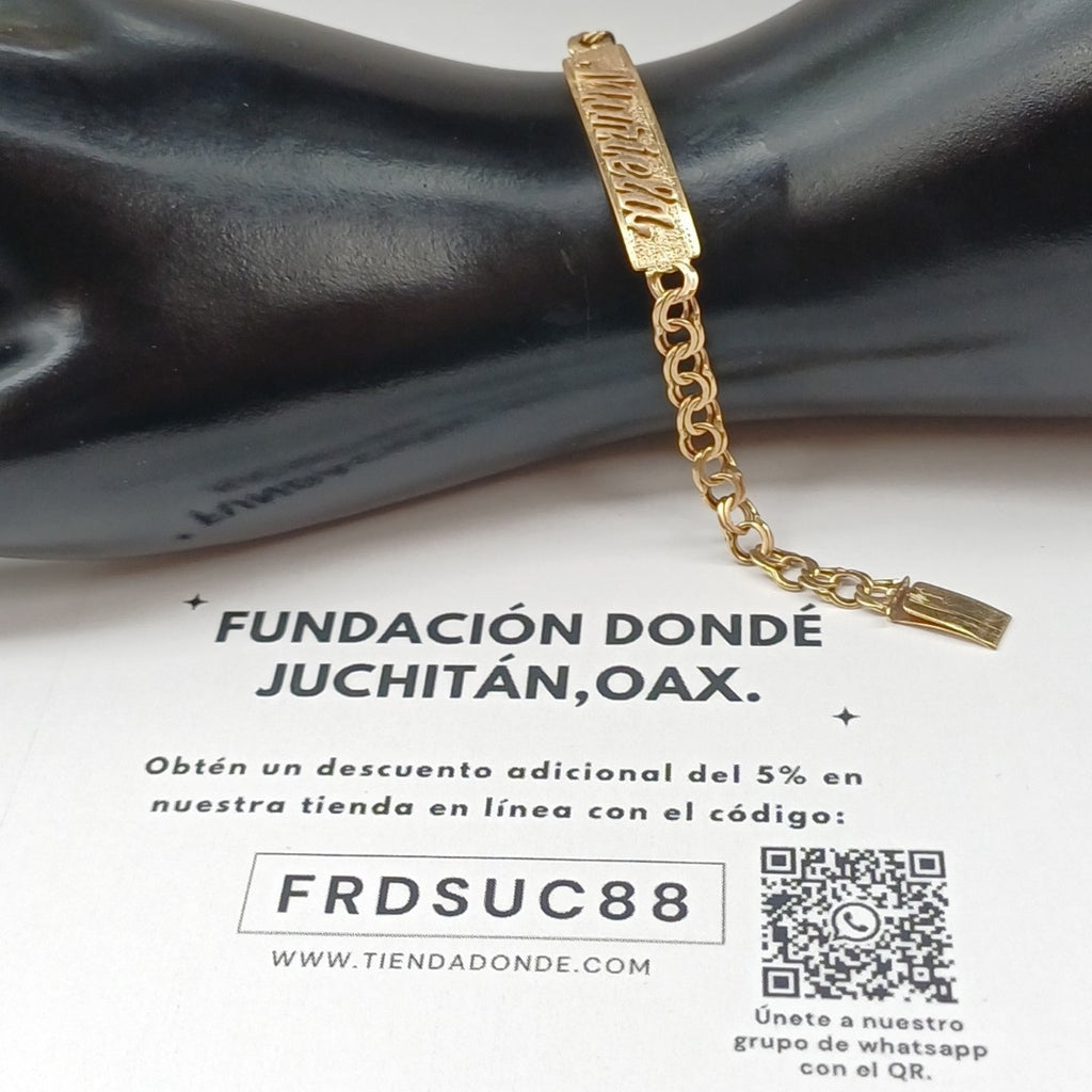 ESCLAVA ORO 10 K 5.3 GRMS (SEMINUEVO)