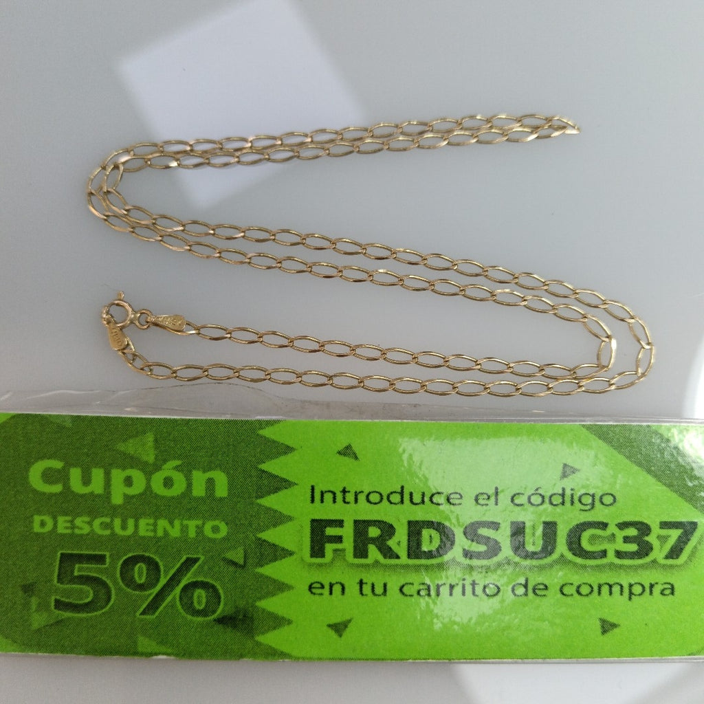 CADENA ORO 14 K 2,60 GRMS (SEMINUEVO)