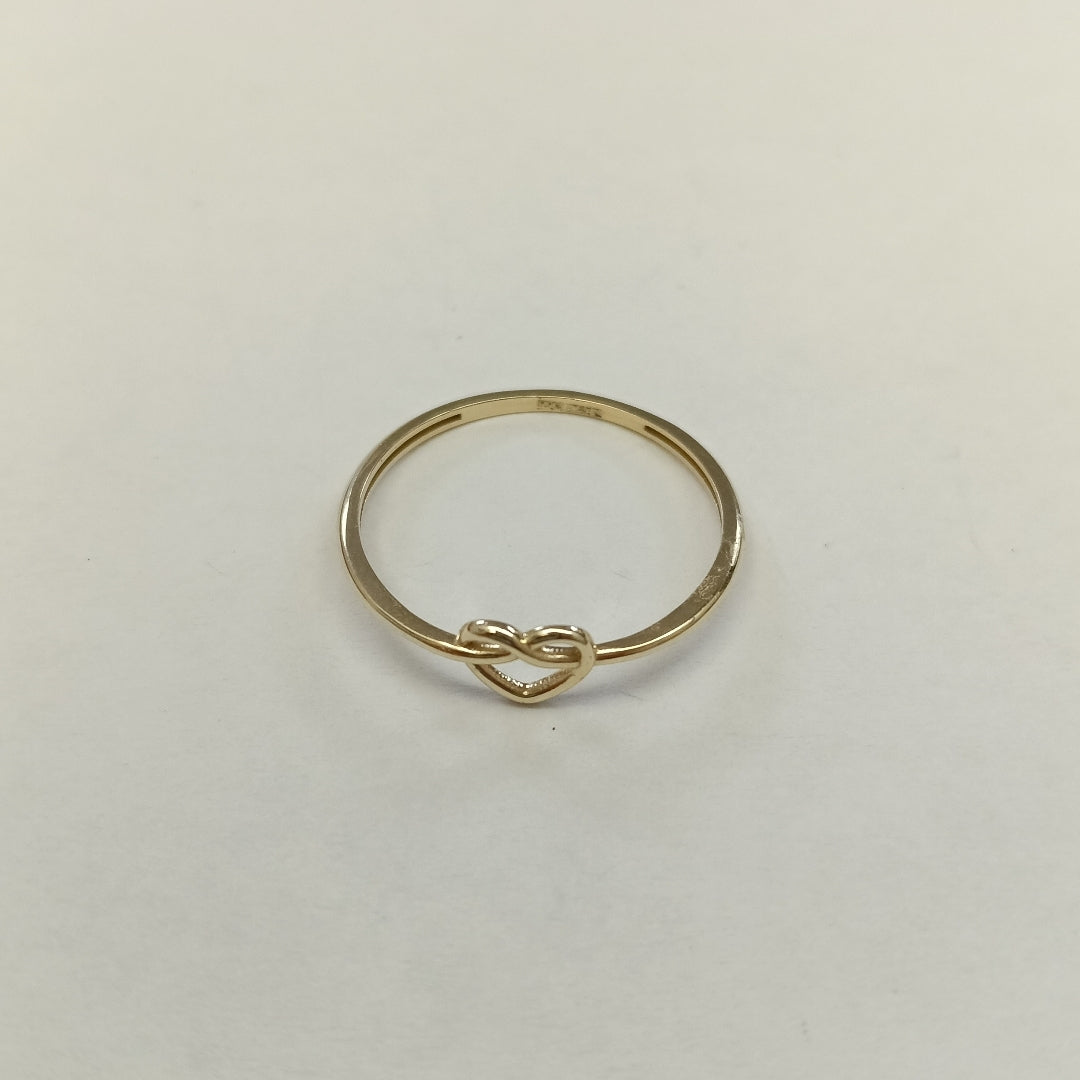 ANILLOS ANILLITO FIG CORAZON 10K TALLA 9 0.9 GR (NUEVO)