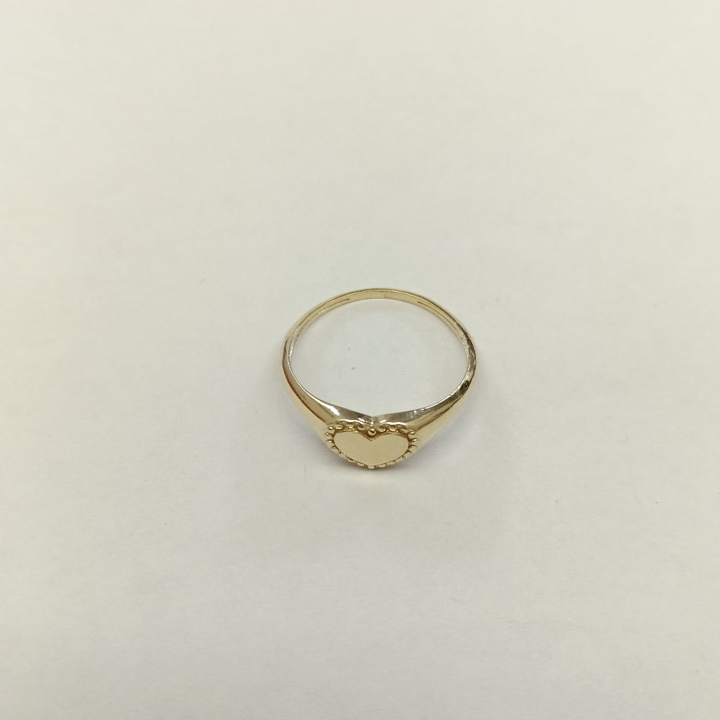 ANILLOS ANILLITO FIG CORAZON 10K TALLA 9 1.8 GR (NUEVO)