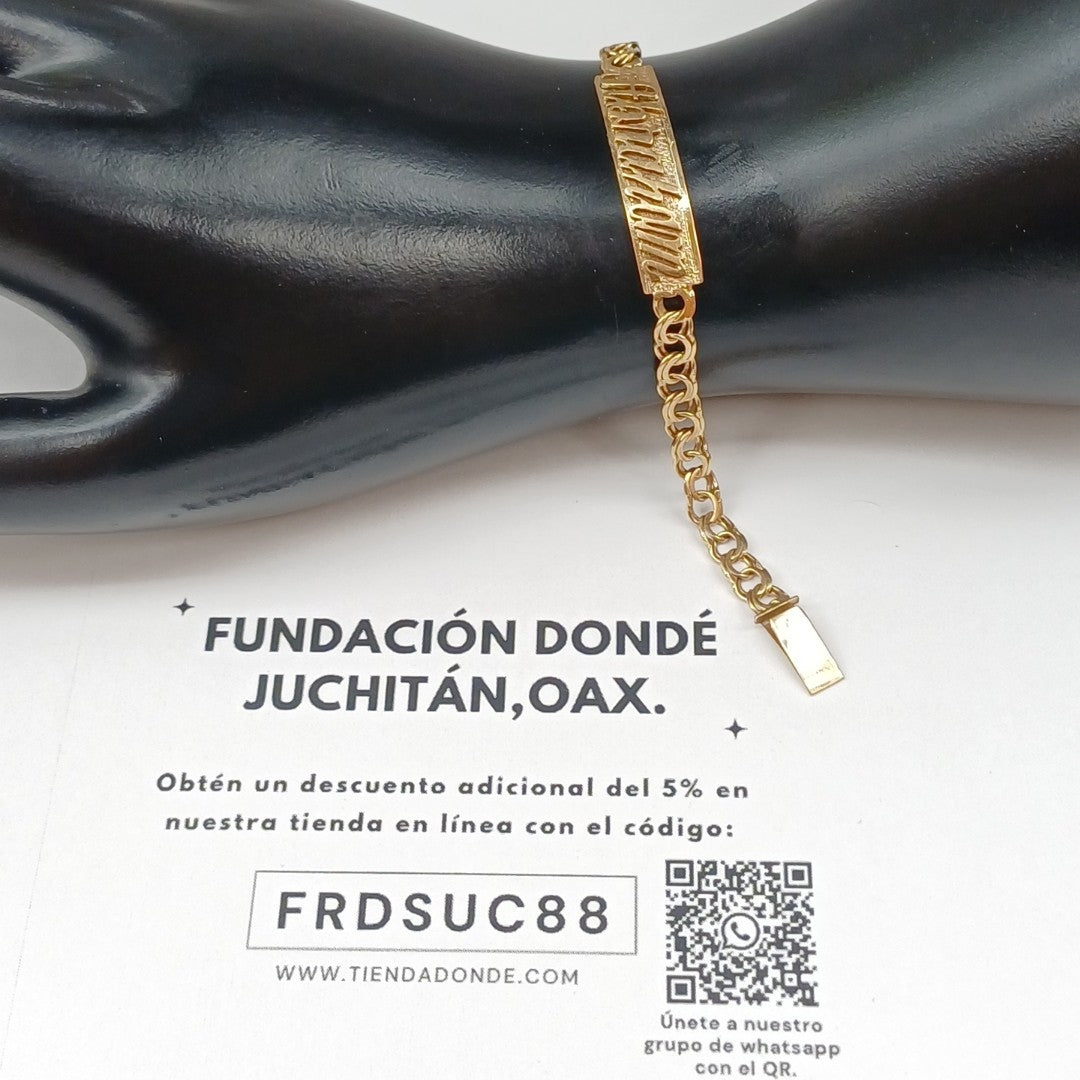 ESCLAVA ORO 10 K 5.3 GRMS (SEMINUEVO)