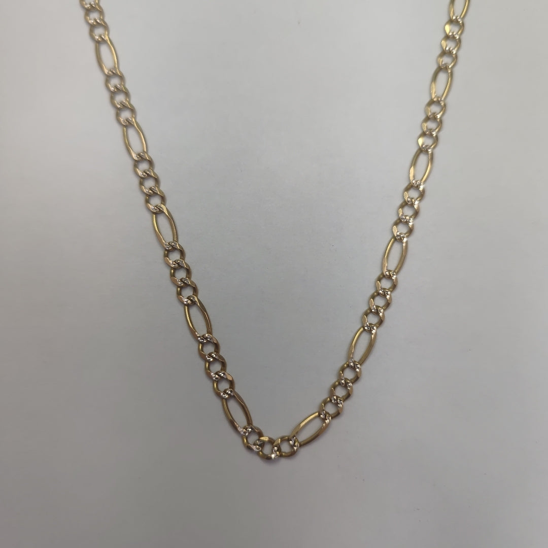 CADENA ORO,RODIADO 14 K 7,00 GRMS (SEMINUEVO)