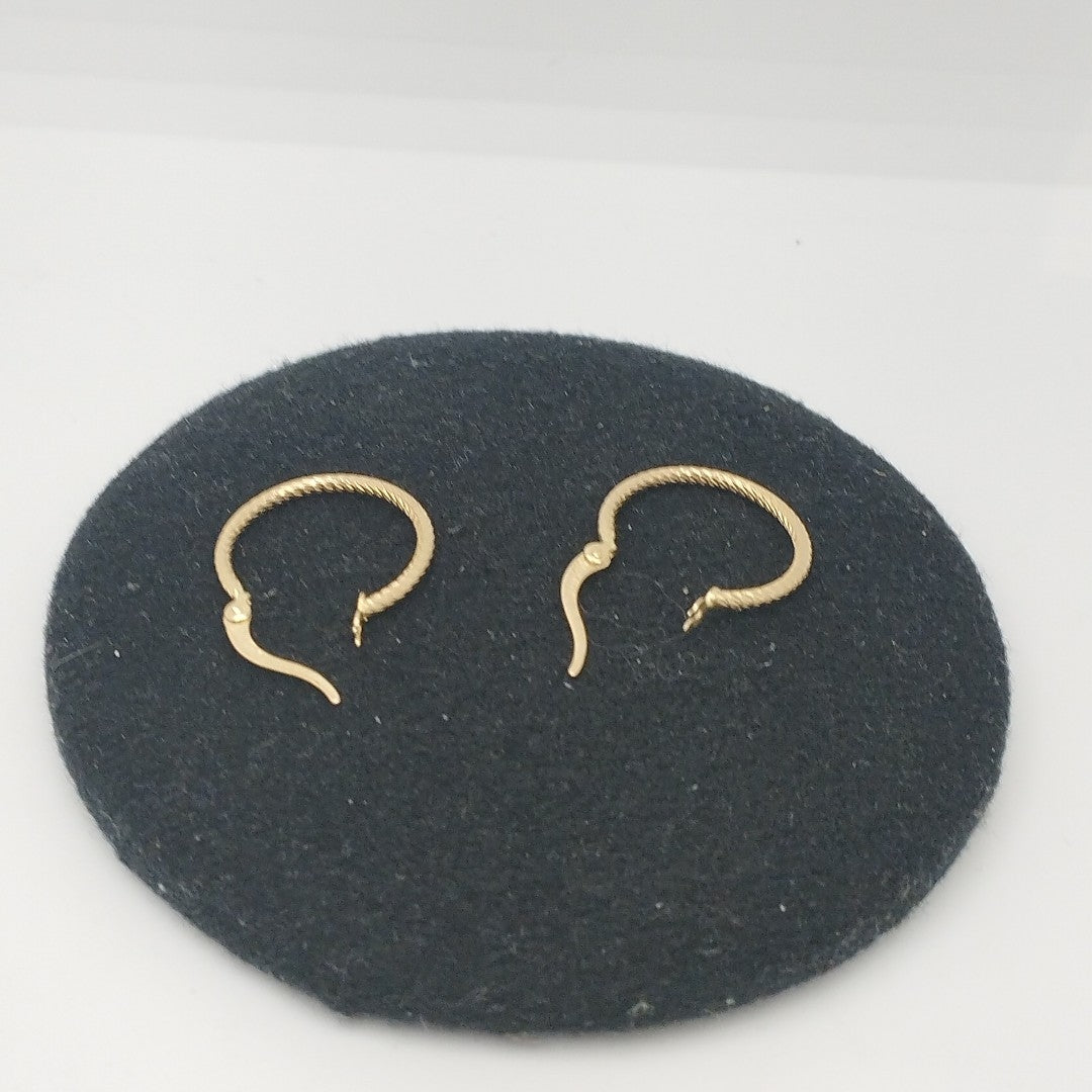 ARETES ARRACADAS 14K 1.3 GR (NUEVO)