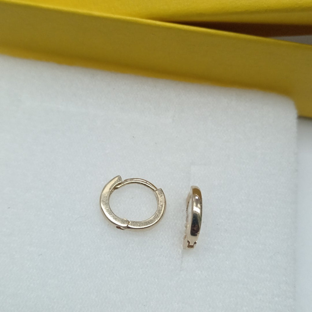 ARETES HUGGIE 14K 1.3 GR (NUEVO)