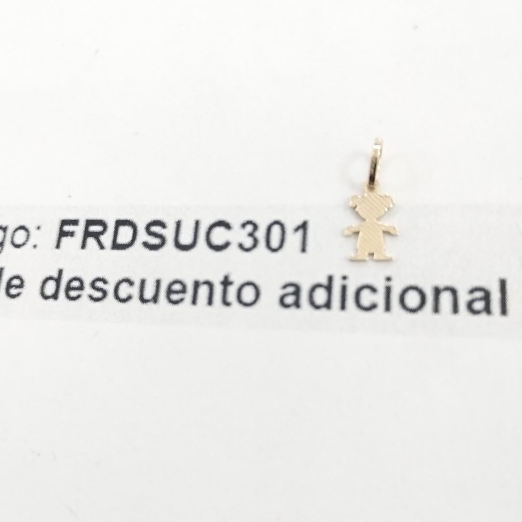 DIJE NIÑA 10K 0.3 GR (NUEVO)