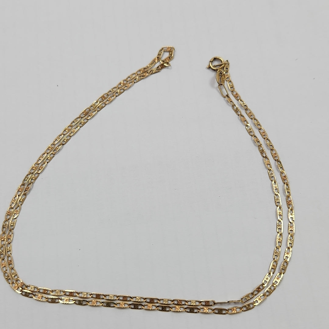 CADENA ORO 10 K 1,80 GRMS (SEMINUEVO)
