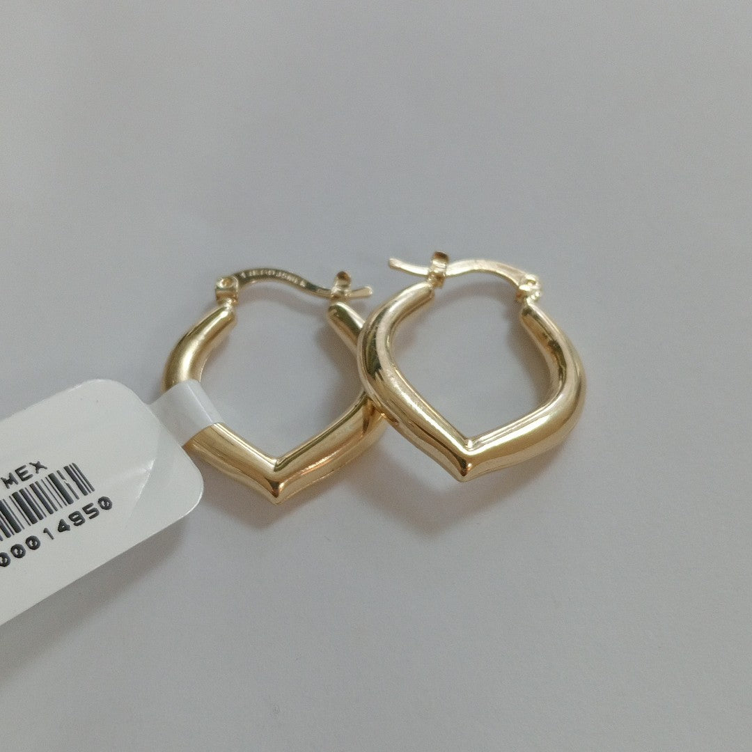 ARETES ARRACADAS 14K 2.1 GR (NUEVO)