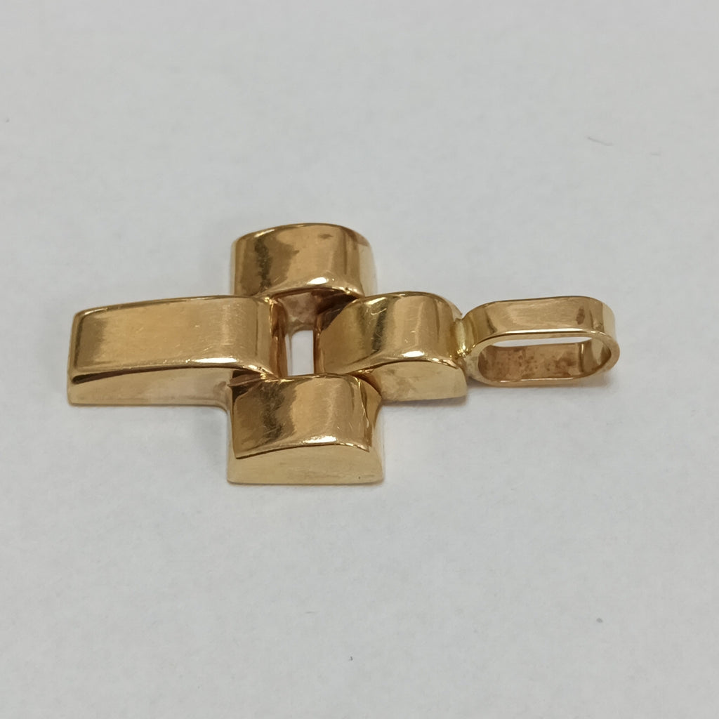 CRUZ, DIJE ORO 14 K 3.1 GRMS (SEMINUEVO)