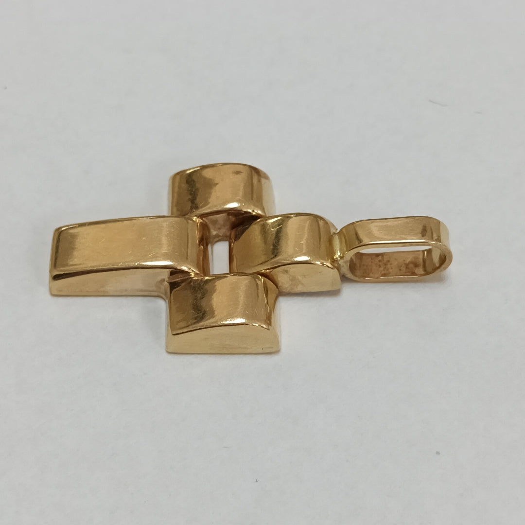 CRUZ, DIJE ORO 14 K 3.1 GRMS (SEMINUEVO)
