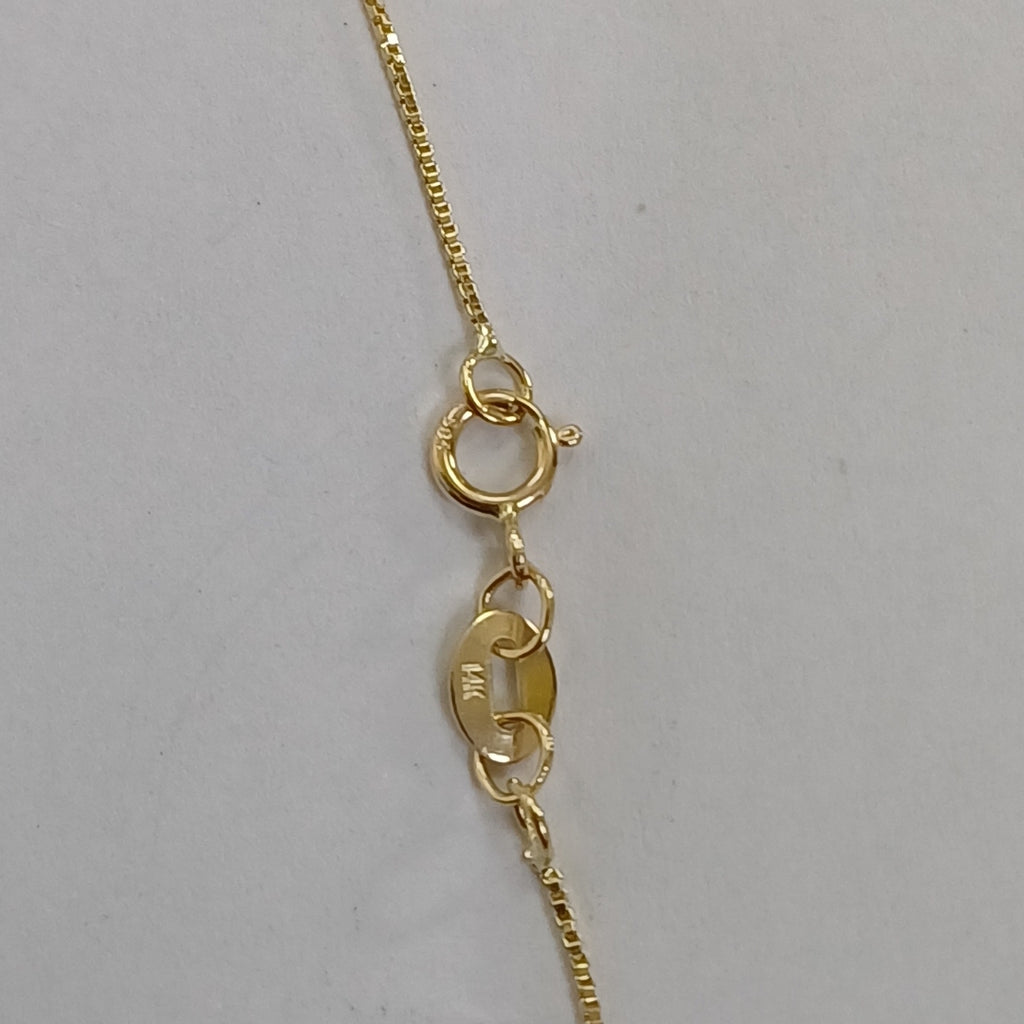 CADENA VENECIANO 14K 55 CM 1.7 GR (NUEVO)