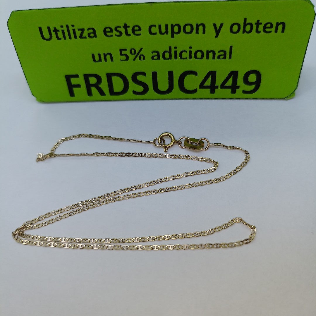 CADENA ORO 10 K 0.9 GRMS (SEMINUEVO)