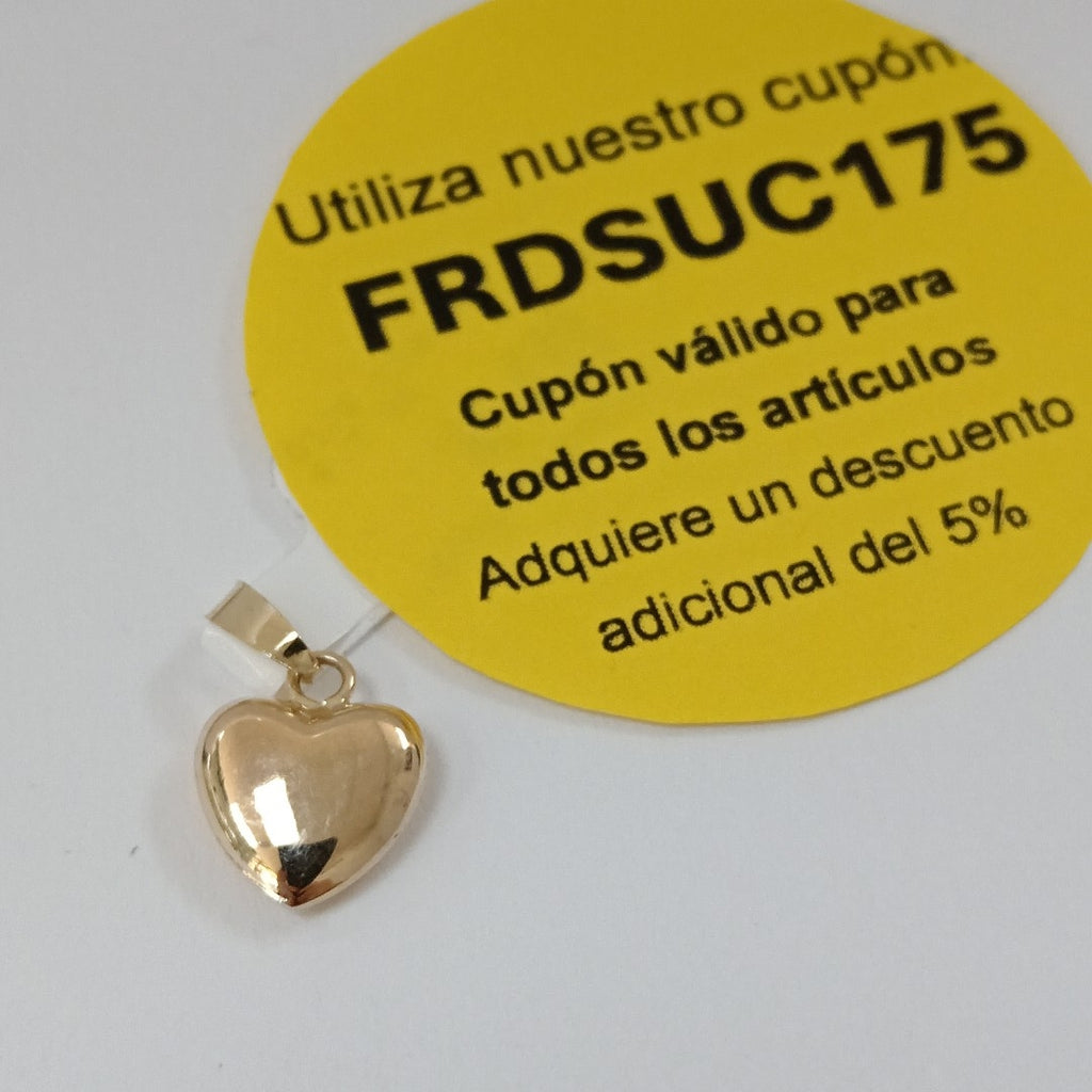 DIJE CORAZON 10K 0.7 GR (NUEVO)