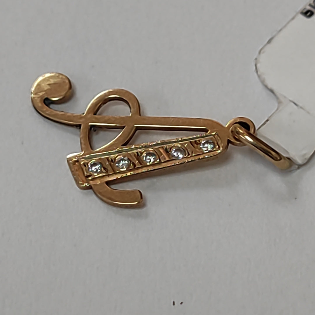 DIJE ORO 14 K 0,80 GRMS (SEMINUEVO)