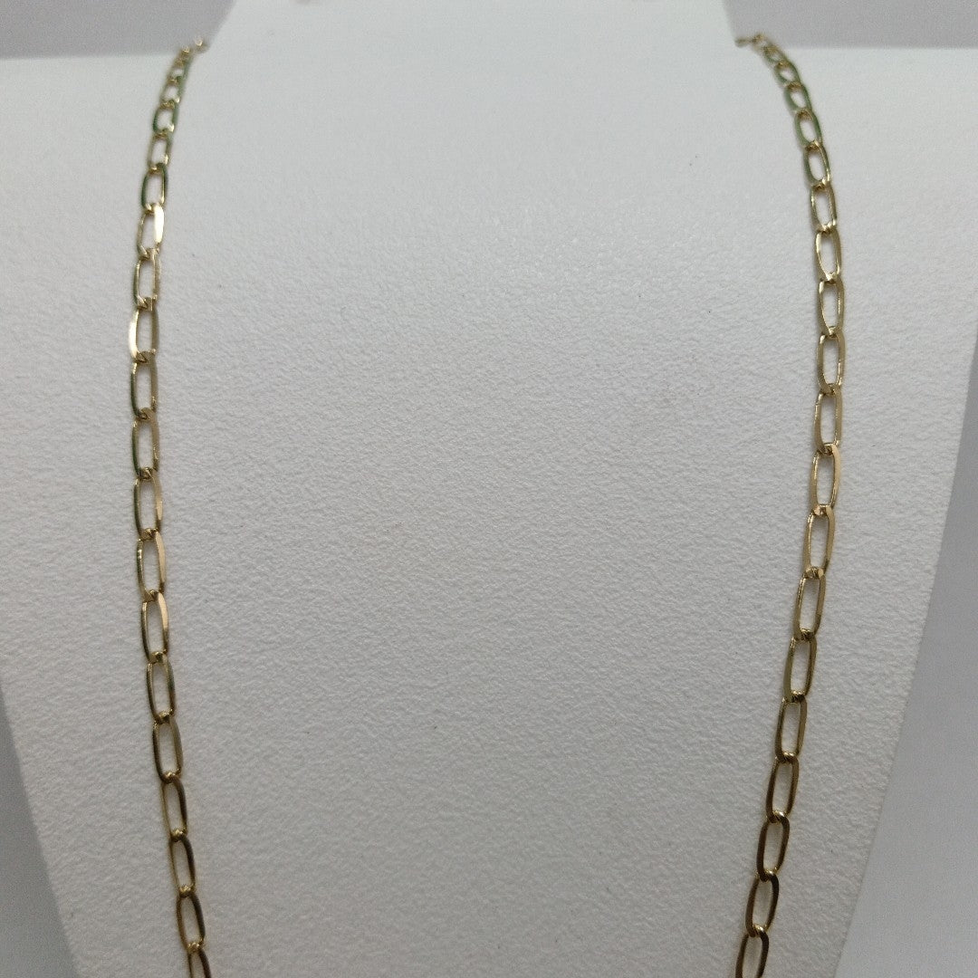 CADENA ESLABON 14K 55 CM 6.5 GR (NUEVO)