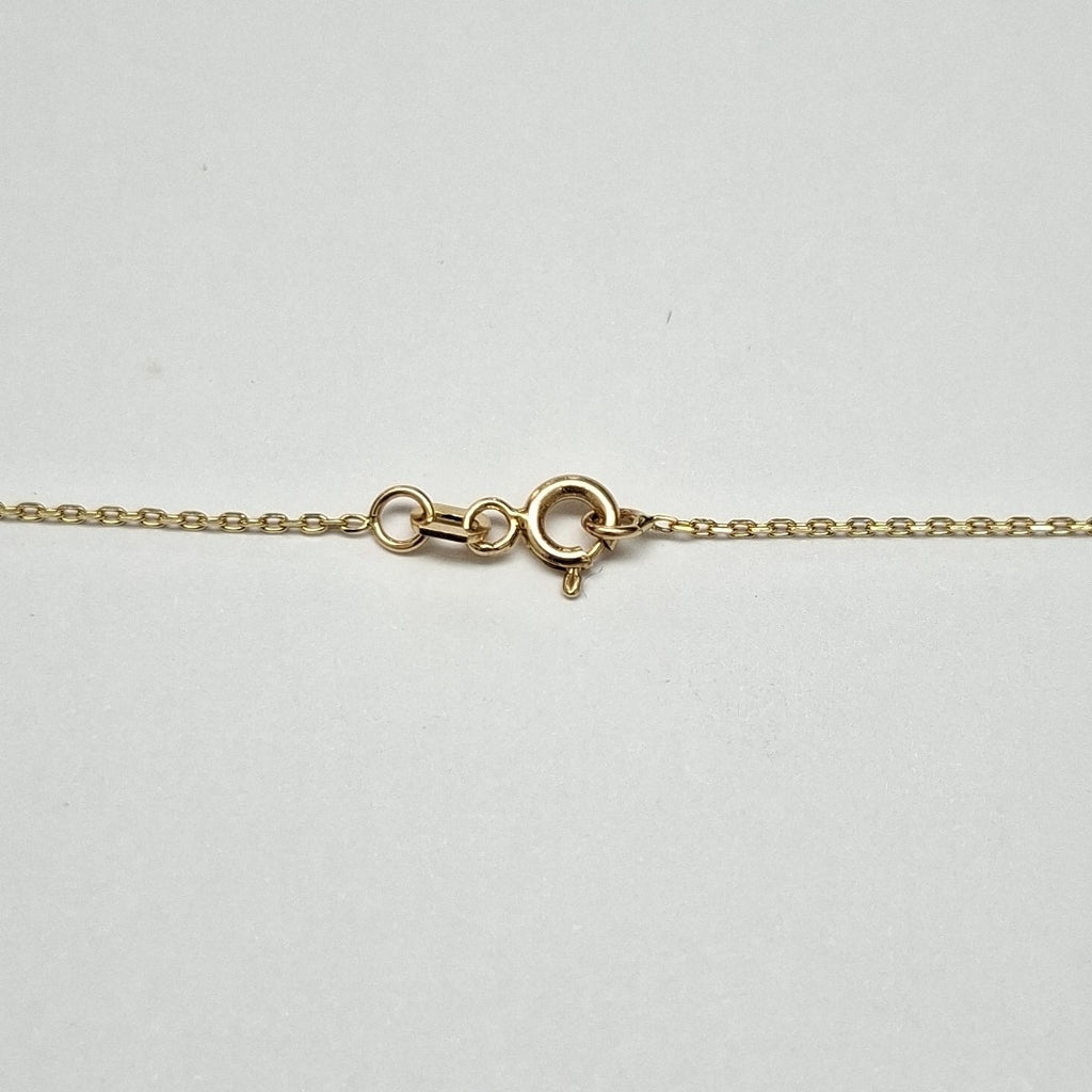 GARGANTILLA ORO COMBINADO 14 K 3 GRMS (SEMINUEVO)