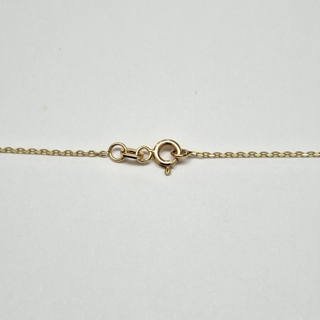 GARGANTILLA ORO COMBINADO 14 K 3 GRMS (SEMINUEVO)