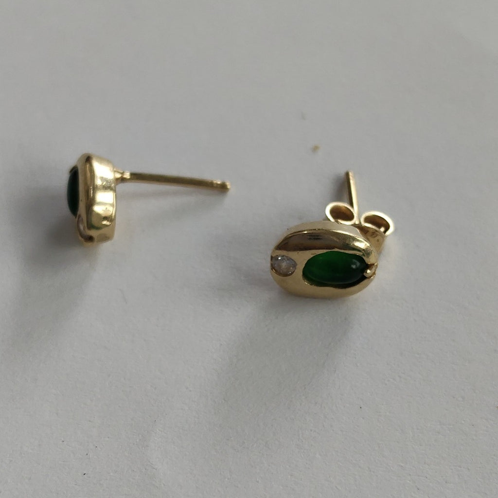 ARETES PAR ORO 14 K 2 GRMS (SEMINUEVO)
