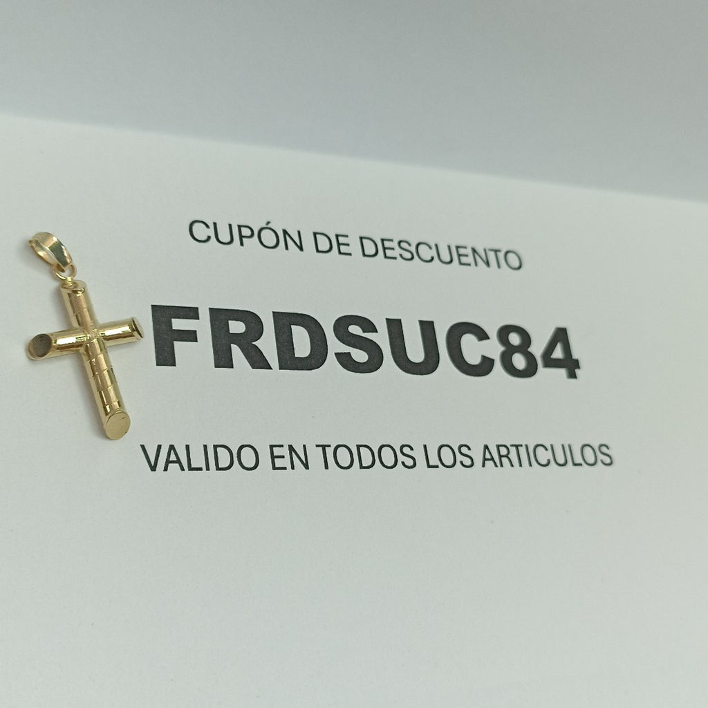 DIJE CRUZ 14K 1.1 GR (NUEVO)