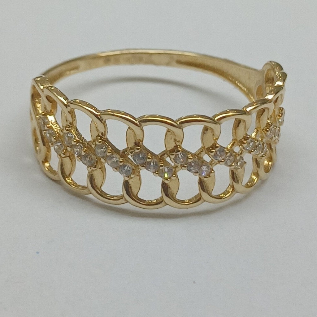 ANILLOS DAMA ORO 14K 2 (NUEVO)