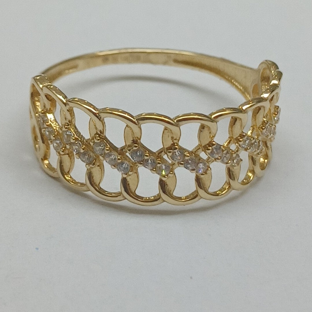 ANILLOS DAMA ORO 14K 2 (NUEVO)