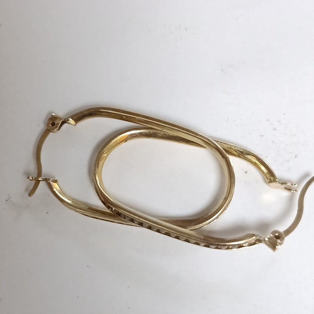 ARRACADAS PAR ORO 10 K 2.6 GRMS (SEMINUEVO)